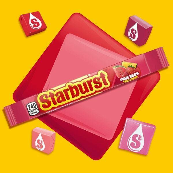 Starburst Fave Reds Fruit Chews 2.07 oz