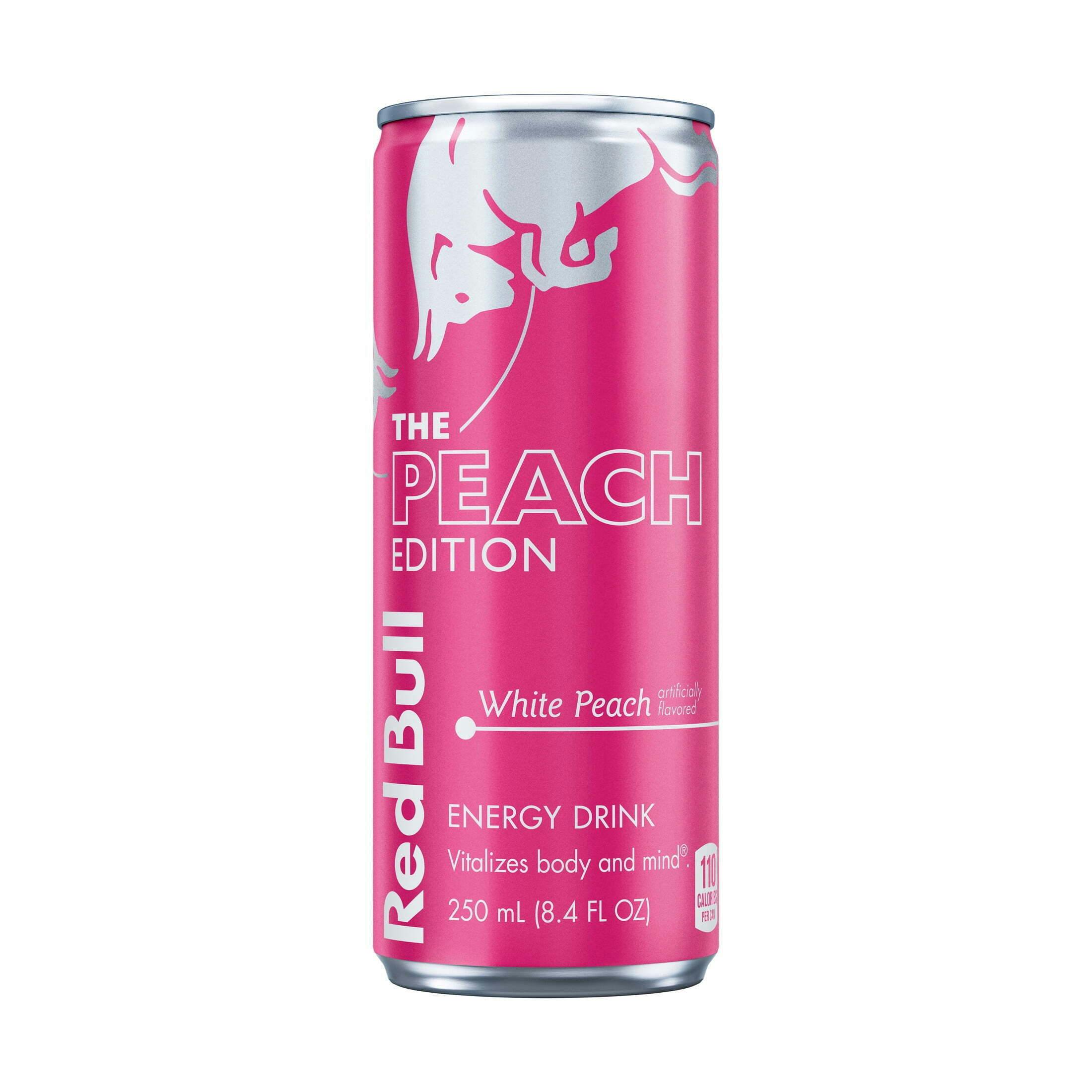 Red Bull White Peach Energy Drink 8.4 fl oz