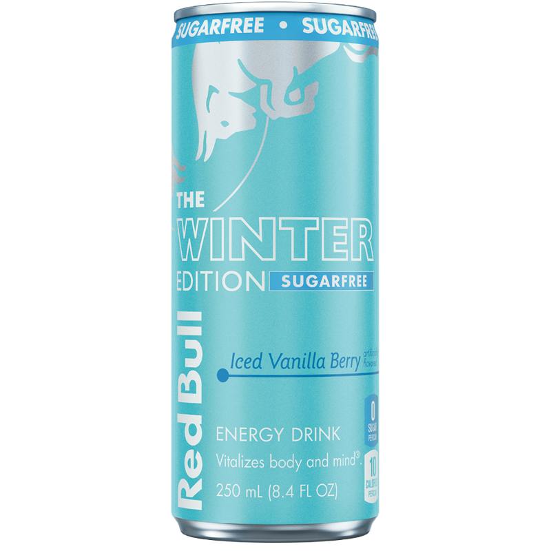 Red Bull Sugar Free Iced Vanilla Berry Energy Drink 8.4 fl oz