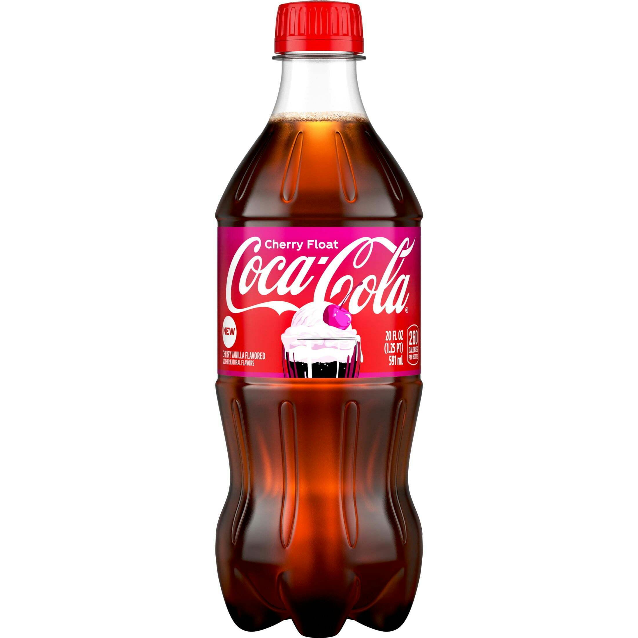 Coca-Cola Cherry Float, 20 oz bottles