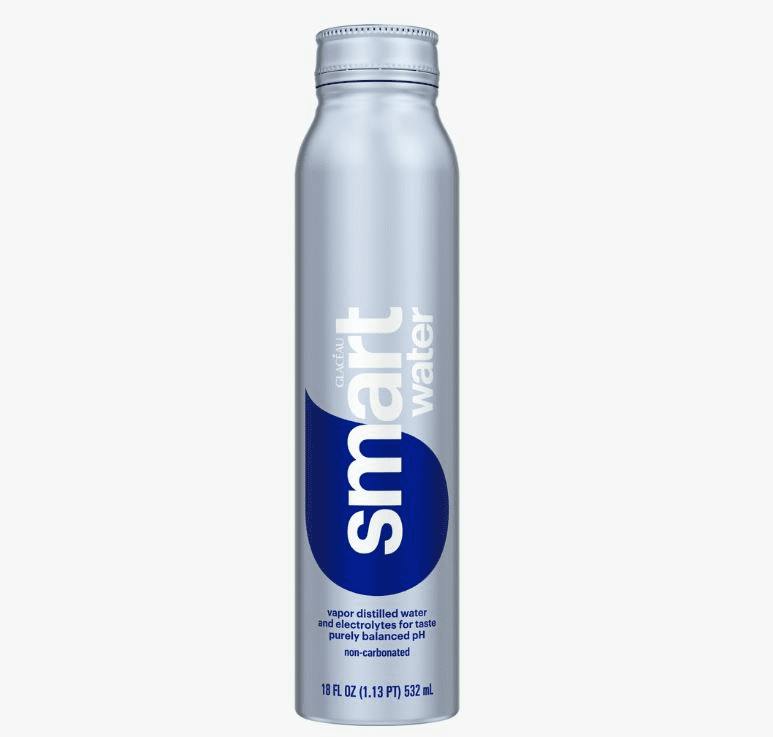 SmartWater, 18 oz aluminum bottles
