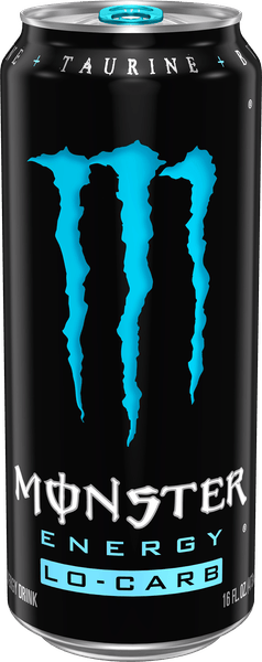 Monster Locarb Energy, 16 oz cans