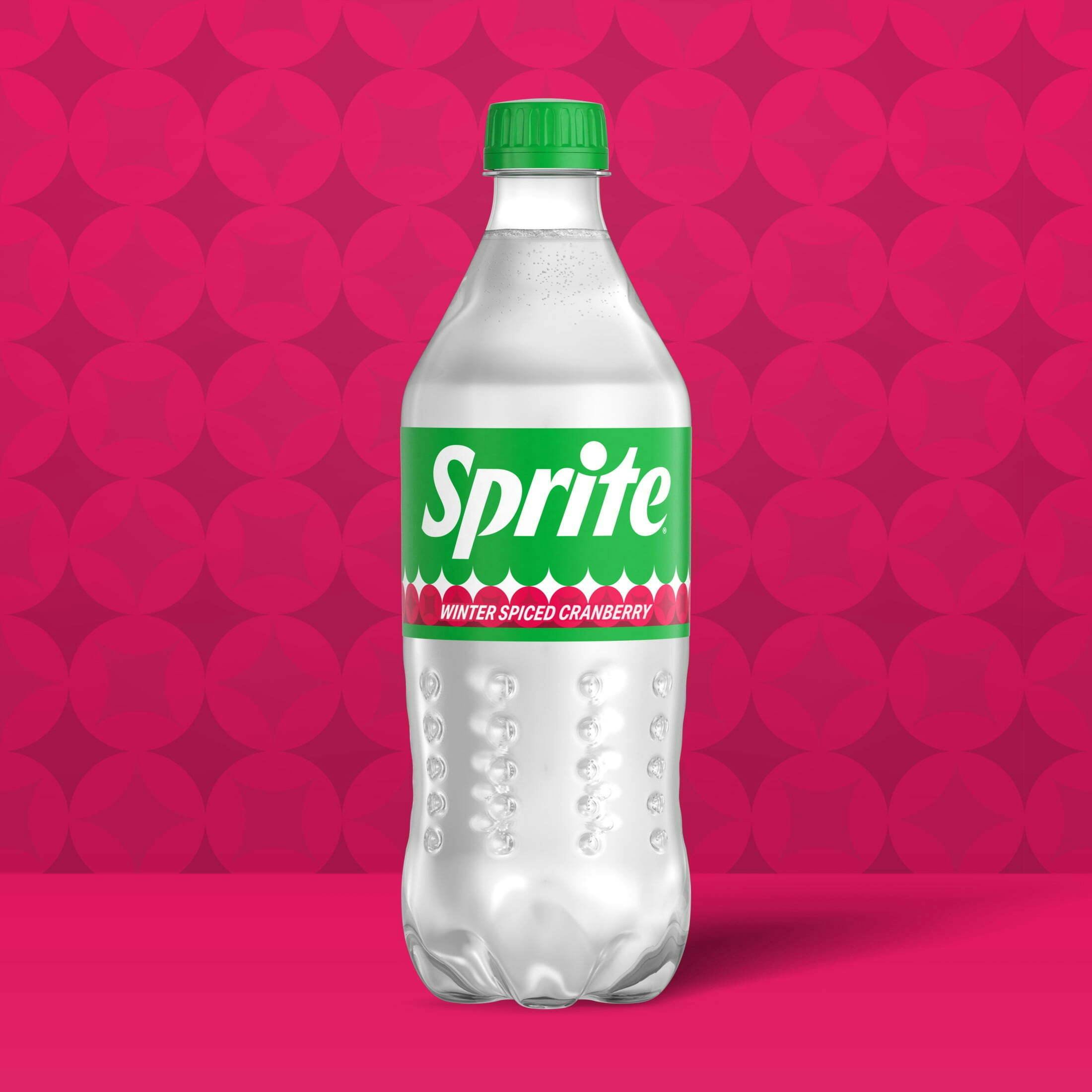Sprite Spiced Cranberry, 20 oz bottles