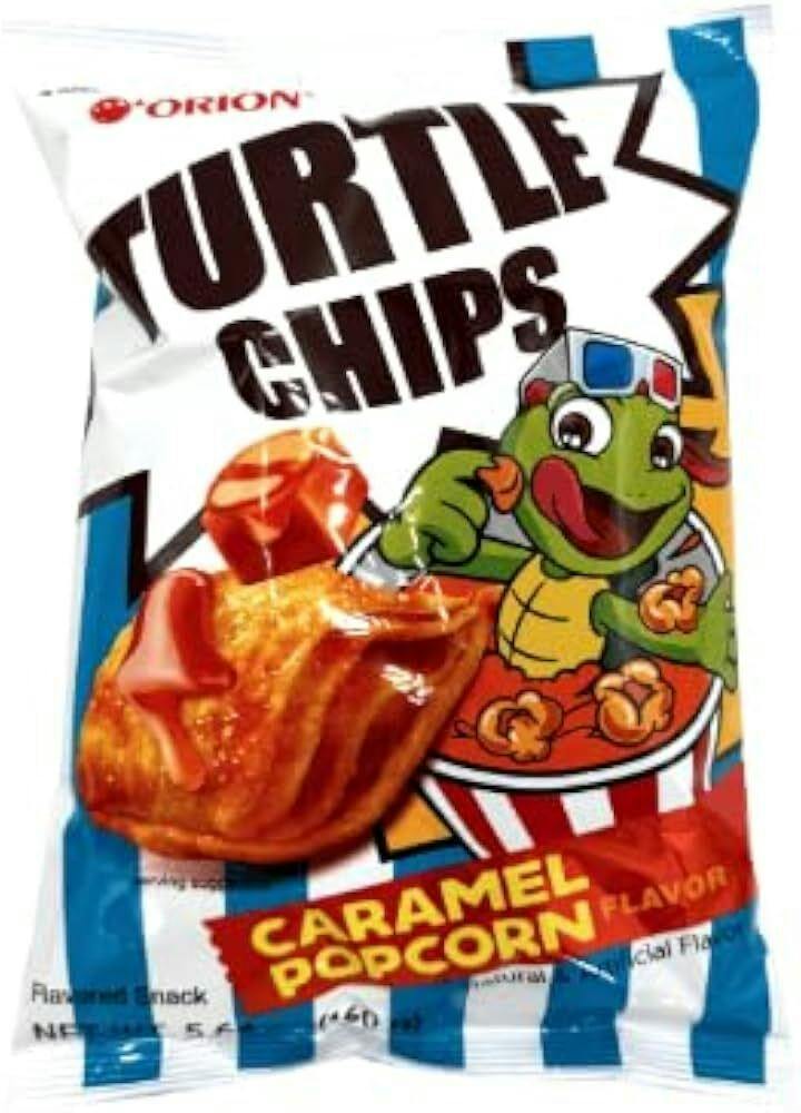 Orion Turtle Chips Caramel Popcorn