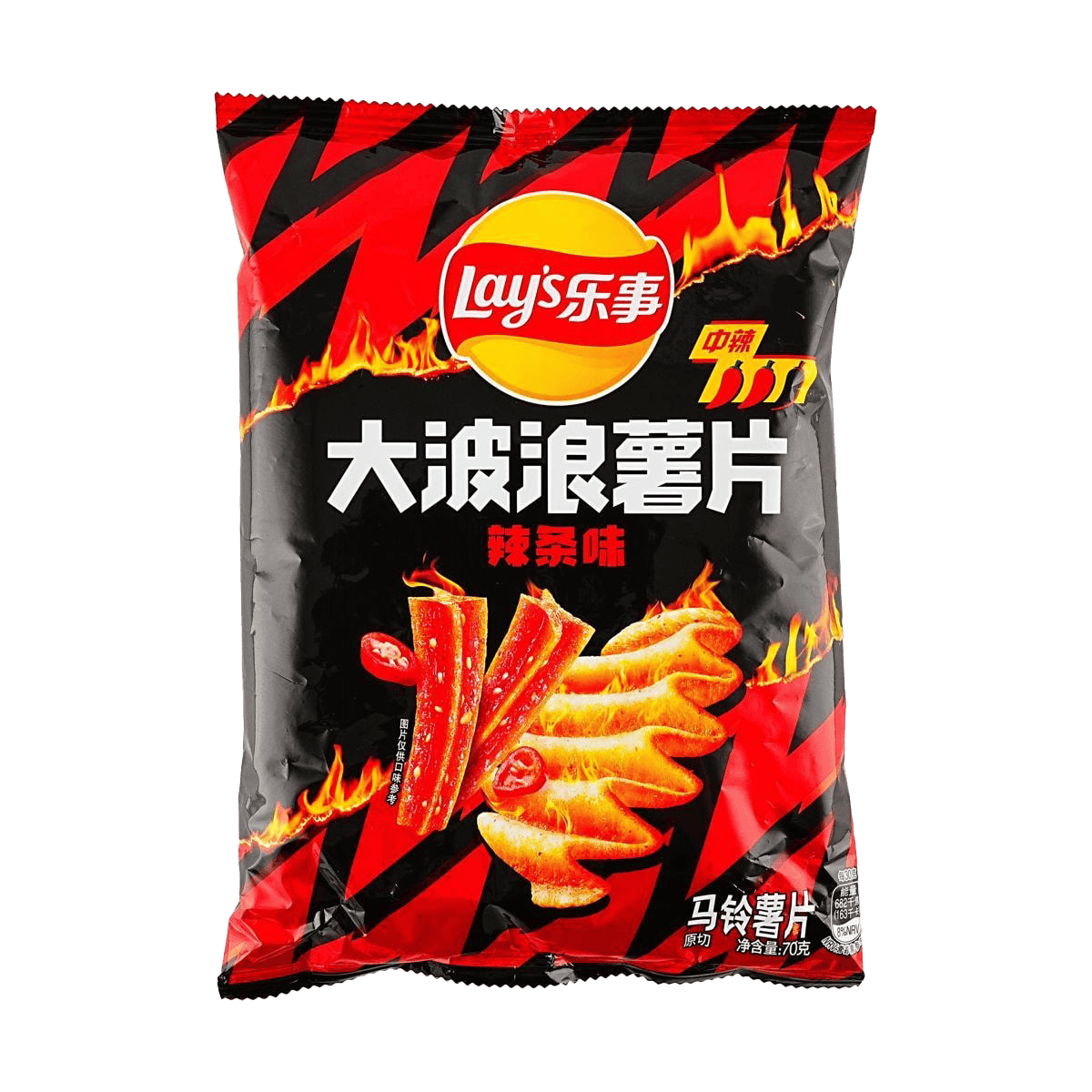 Lay's Spicy Strips Chips