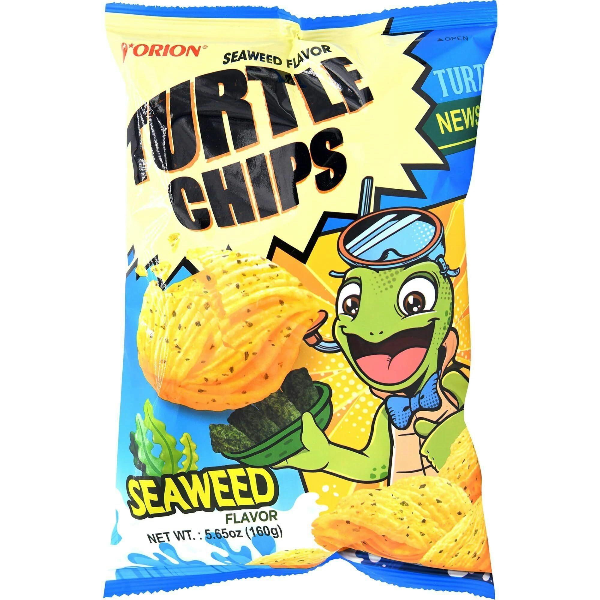 Orion Turtle Chips Seaweed