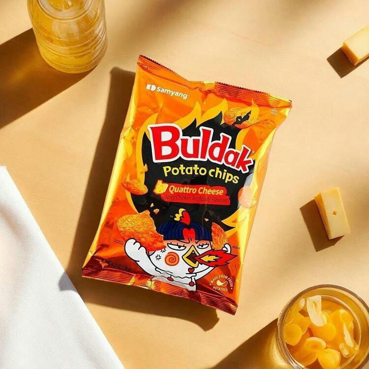 Samyang Potato Chips Quattro Cheese