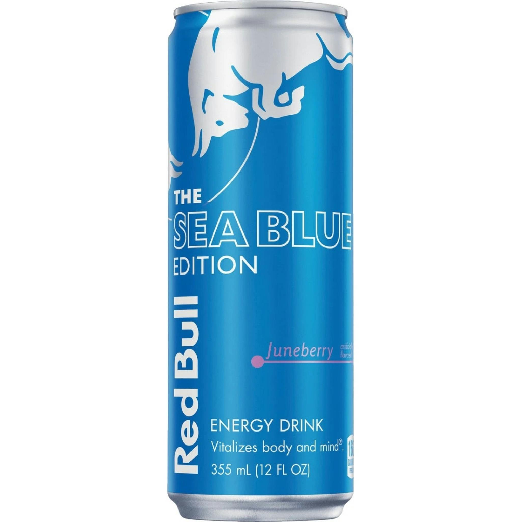Red Bull Sea Blue Juneberry Energy Drink 12 fl oz