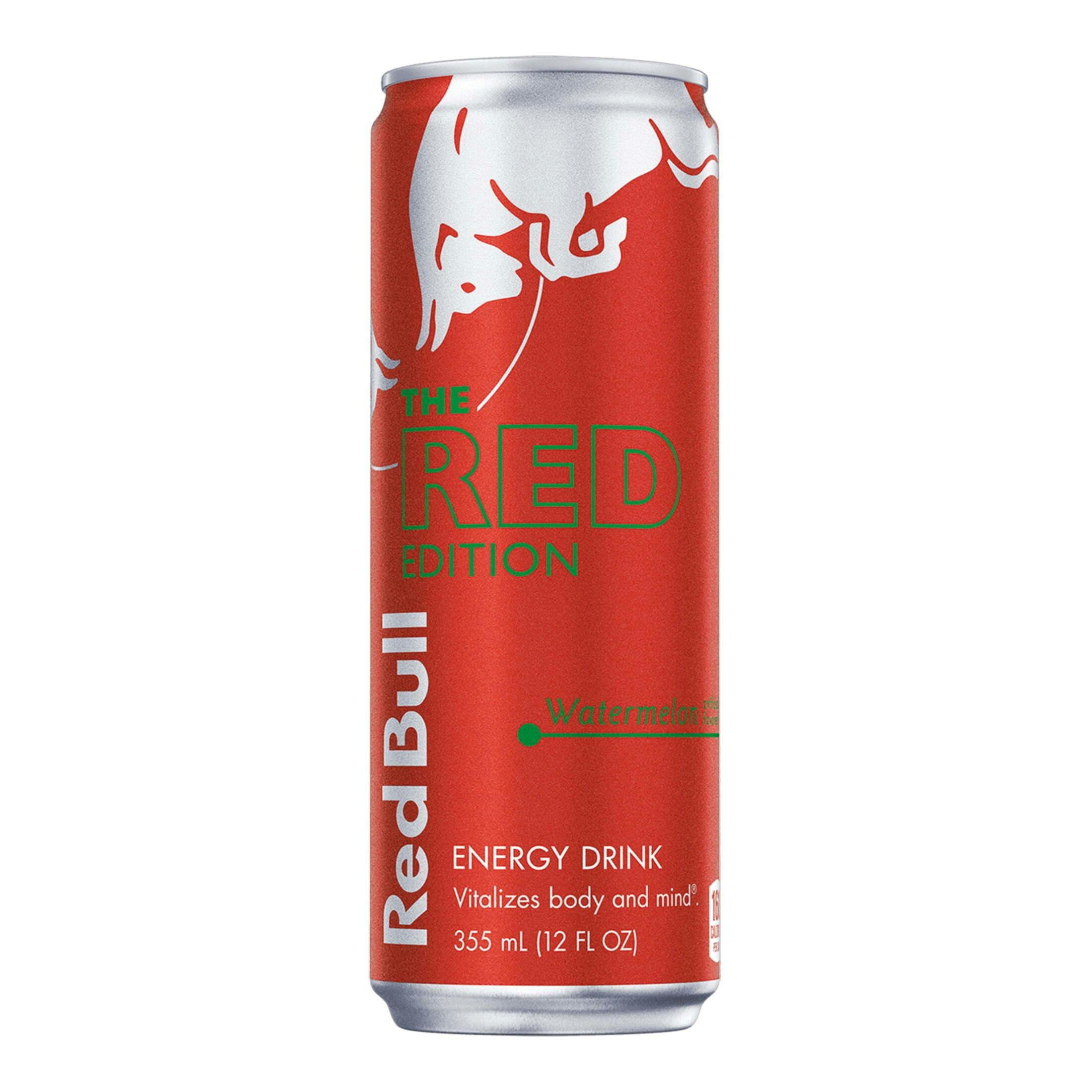 Red Bull Red Watermelon Energy Drink 12 fl oz