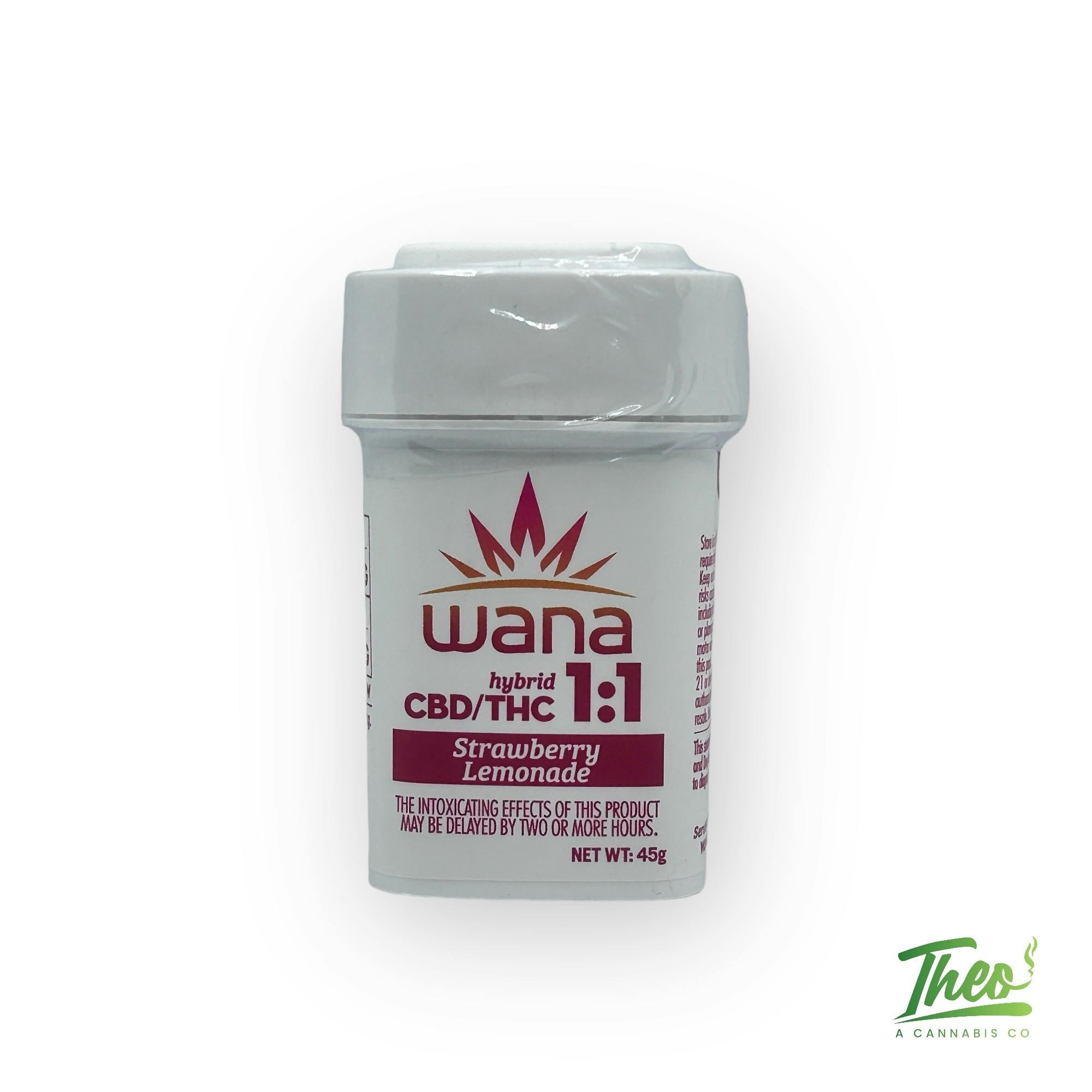 STRAWBERRY LEMONADE 1:1 CBD:THC 100MG