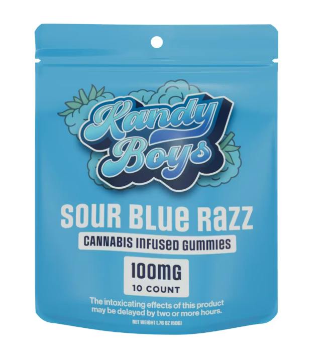Sour Blue Razz 100mg