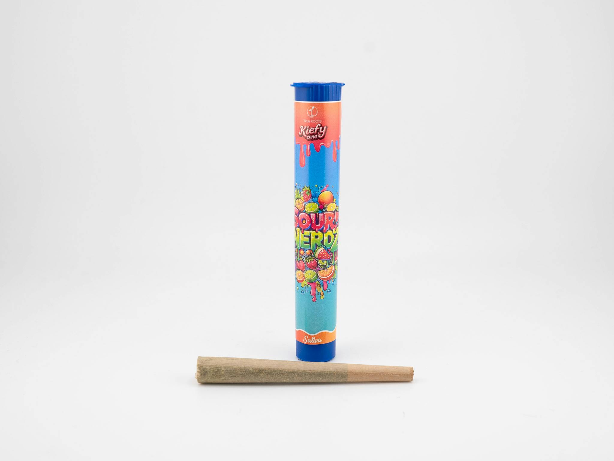 True Roots Kiefy Cone Sour Nerdz (S) 1g Infused Preroll