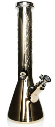 Red Eye Tek 15" 7mm Thick Beaker Tube Bong Multiple Colour