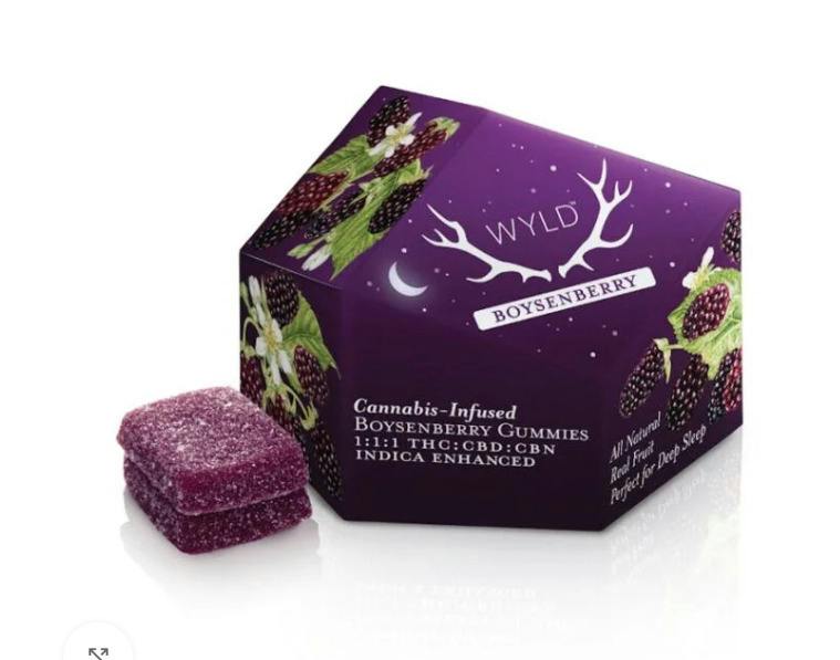 Wyld Real Fruit Boysenberry Multi-Pack