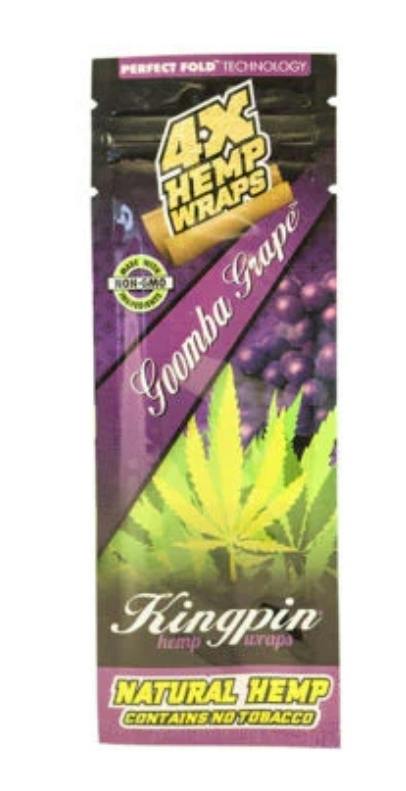 Grape Hemp Blunt Wraps- 4pk