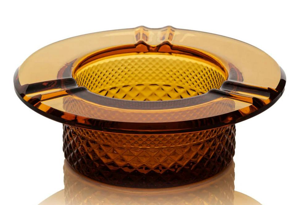 Jane West Amber Ashtray