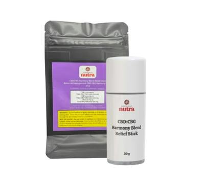 Naturally Nutra CBD:CBG Harmony Blend Relief Stick