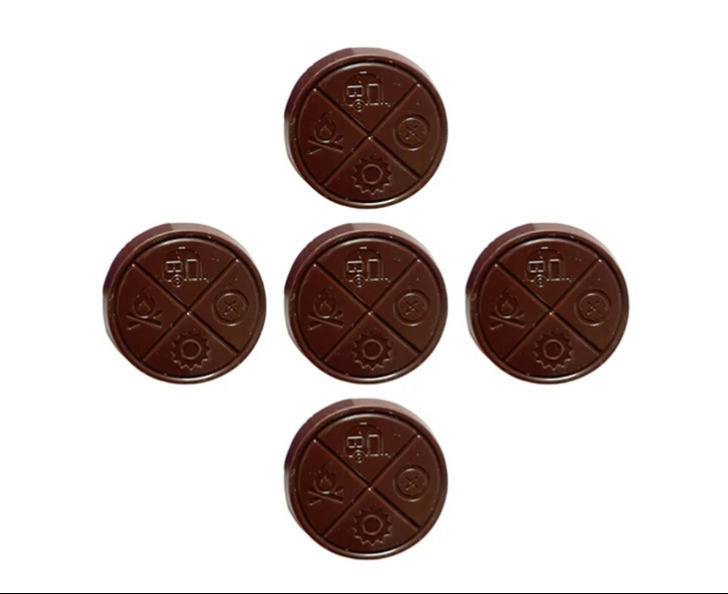 The Camper Simply Dark Organic Chocolate Multi5 x