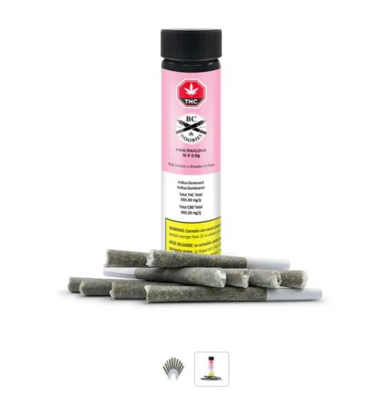 Pink Pavlova Pre-Rolls
