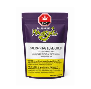 Saltspring Love Child Cured Resin Blend AIO LTO