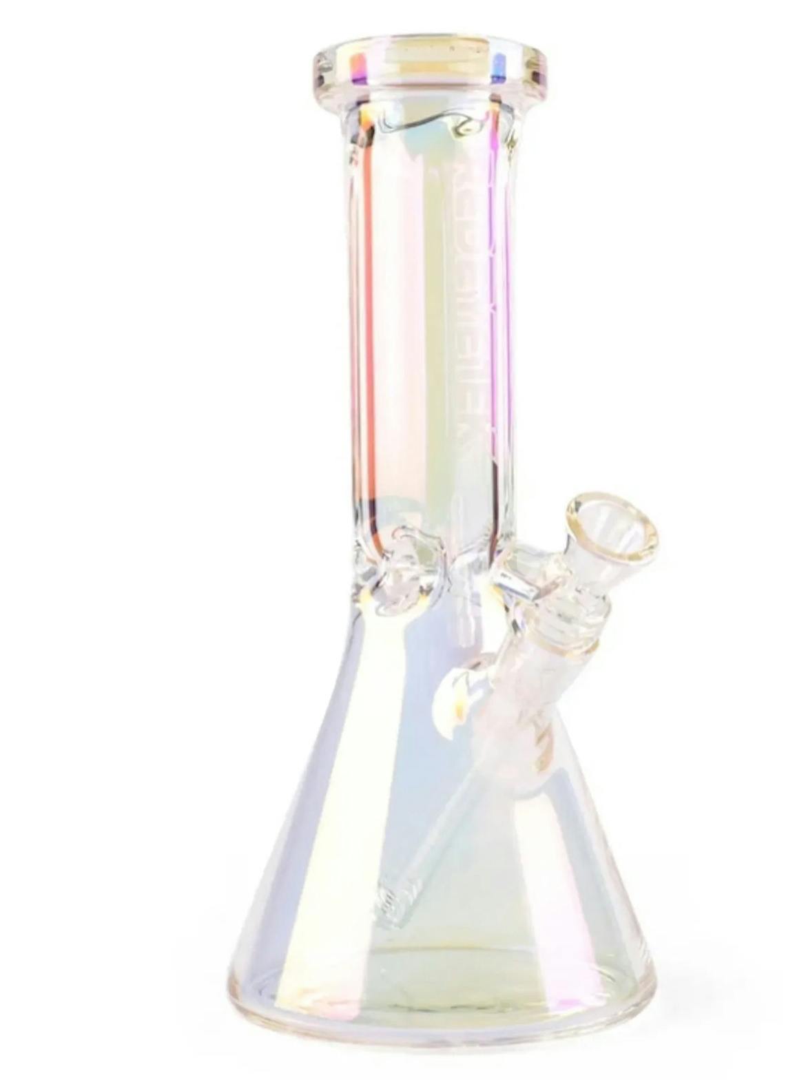 Red Eye Tek - Rainbow Metallic - 10" Terminator Finish Hex Top Beaker Tube