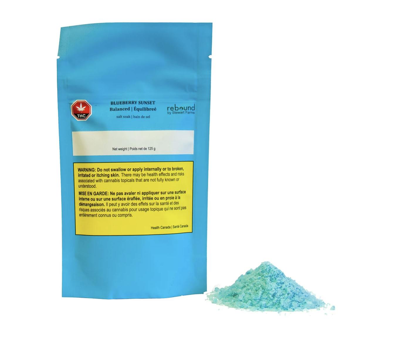 Blueberry Sunset CBD Salt Soak