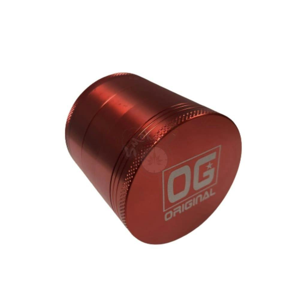 OG Original - Grinder 4-Piece Aluminum/Metal 63mm - Red