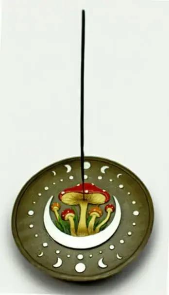 Moons Over My Mushrooms Incense Burner - 4.75"
