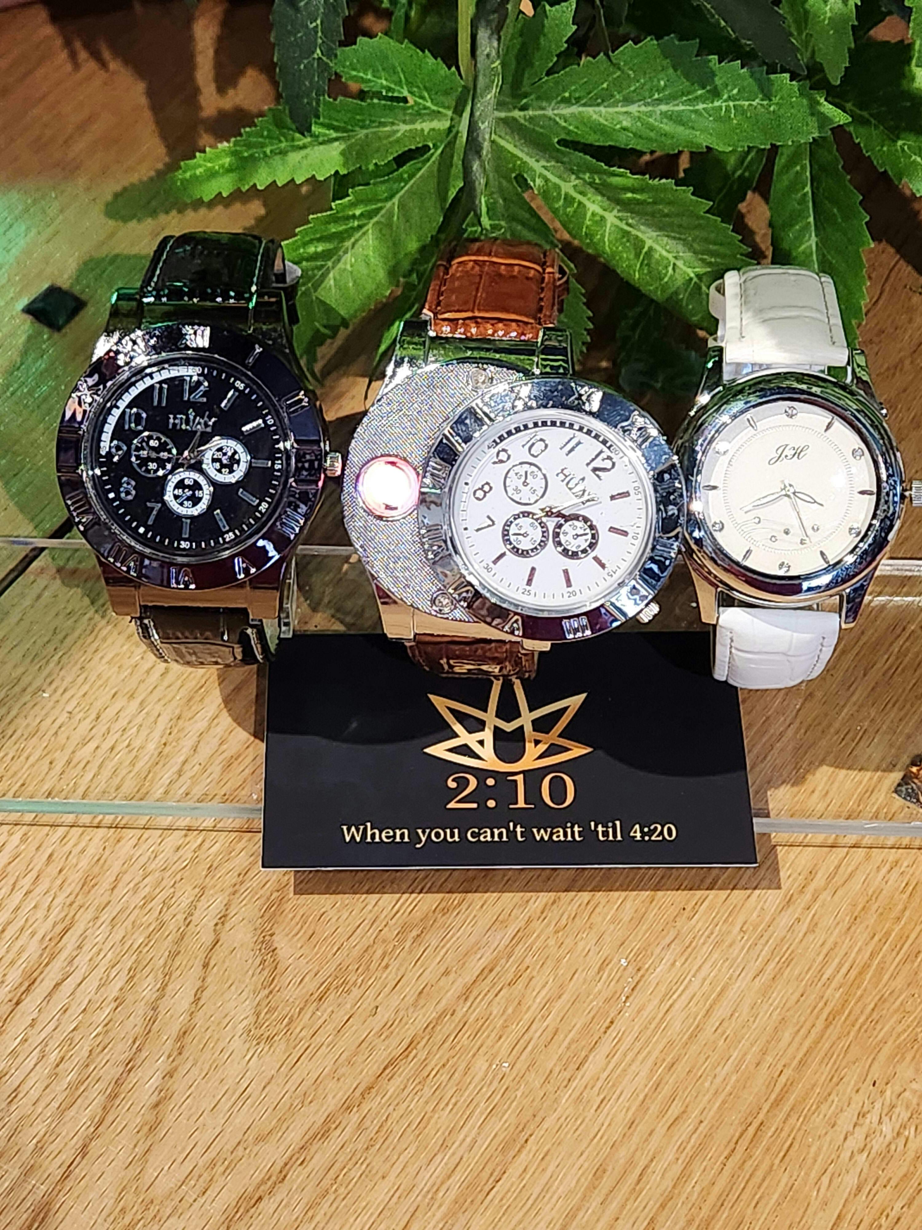 2:10 Timepieces: All in One Watch and Lighter