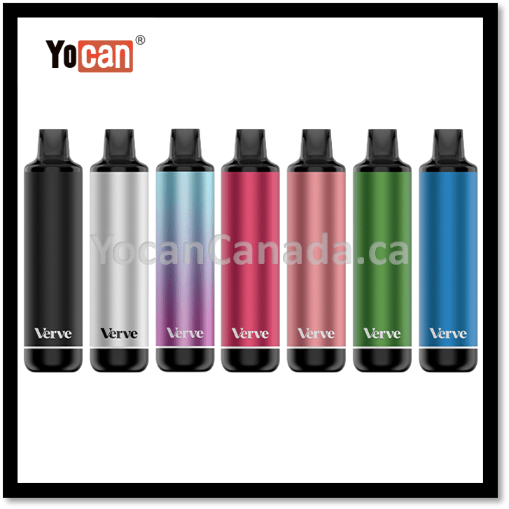 Yocan Verve Cartridge Vaporizer - Mixed Colours