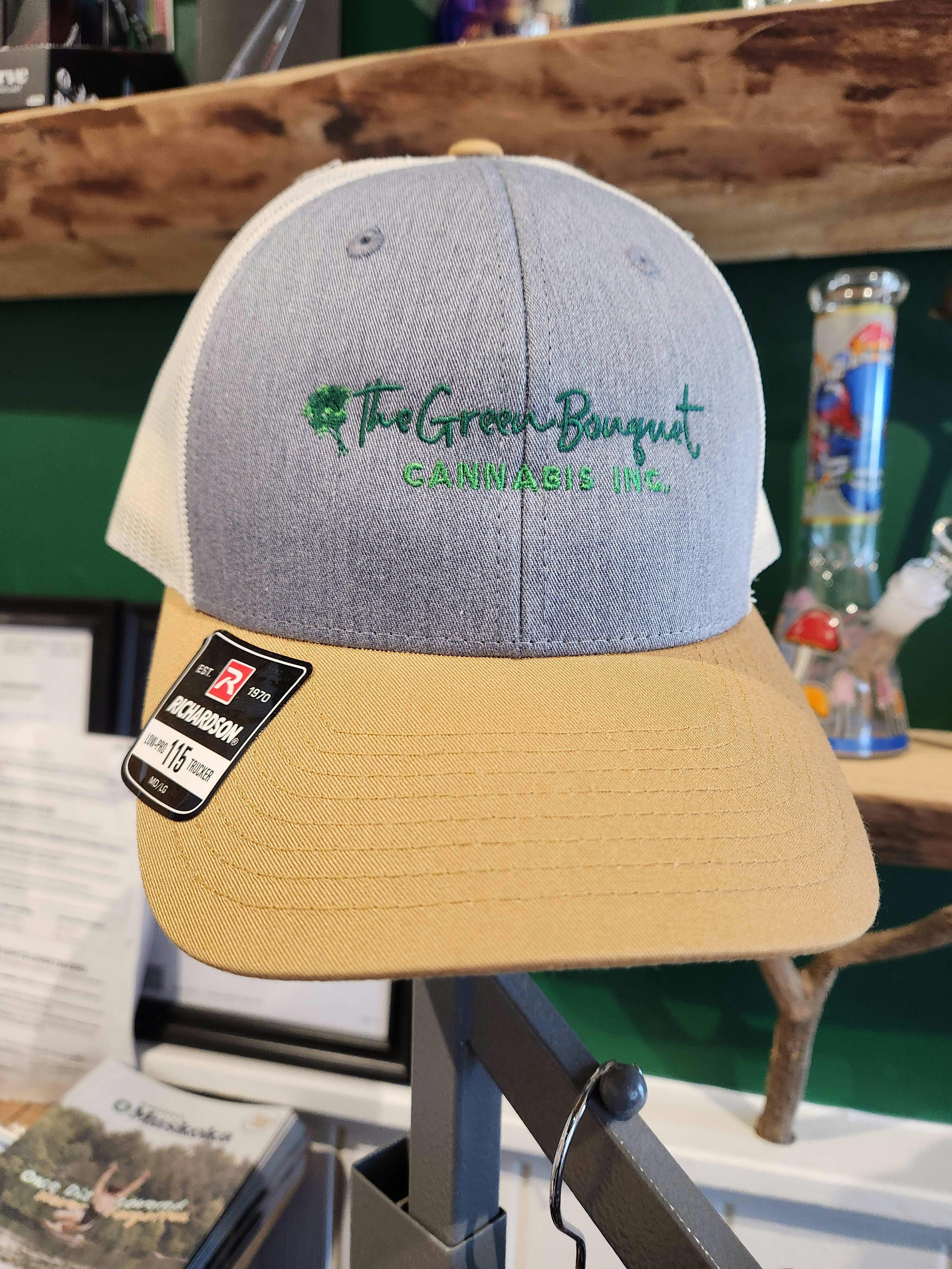 Green Bouquet Baseball Cap