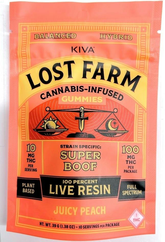 Juicy Peach x Super Boof (100mg) - Live Resin