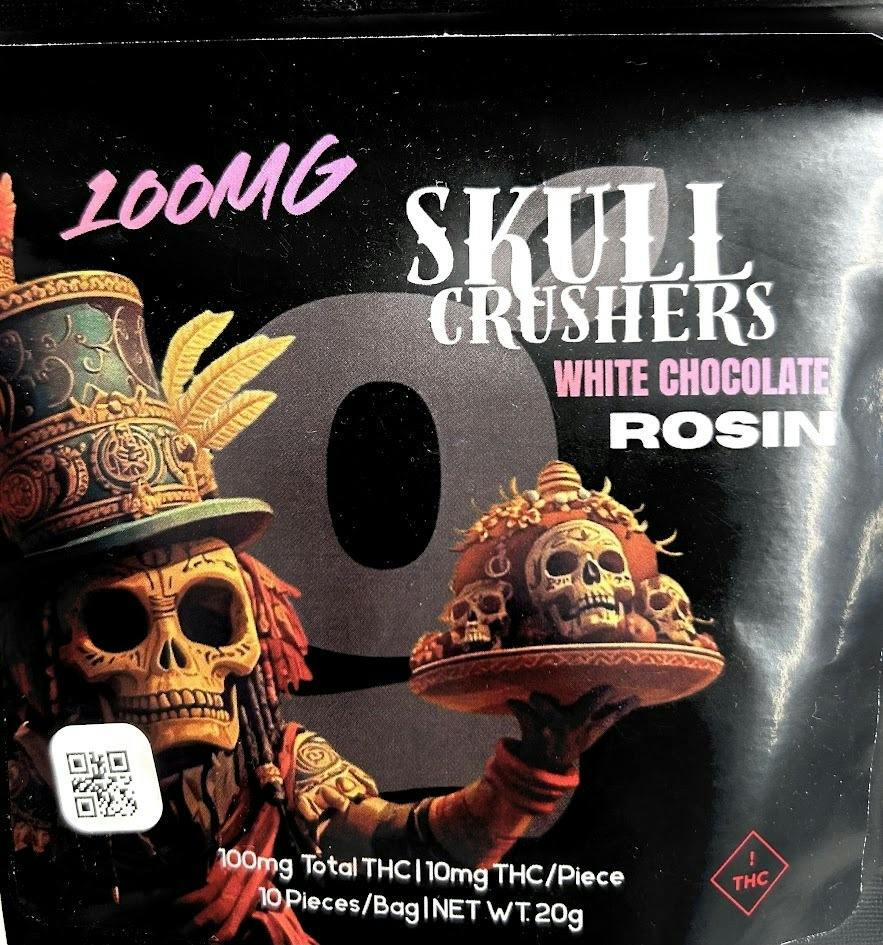 Skull Crushers Rosin White Chocolate (100MG)