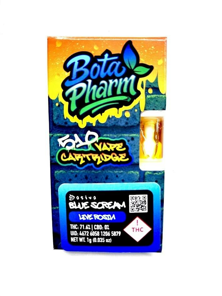 Blue Scream (1G) - Live Rosin - Standard 510 Thread