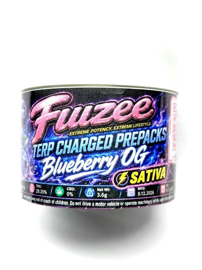 Blueberry OG (3.5G) - Terpene Infused Flower