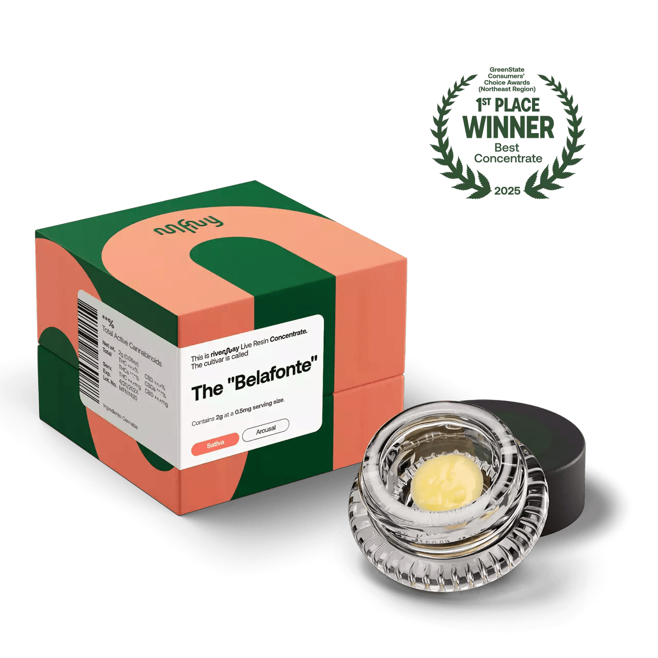 The “Belafonte” | 2g Live Resin Badder