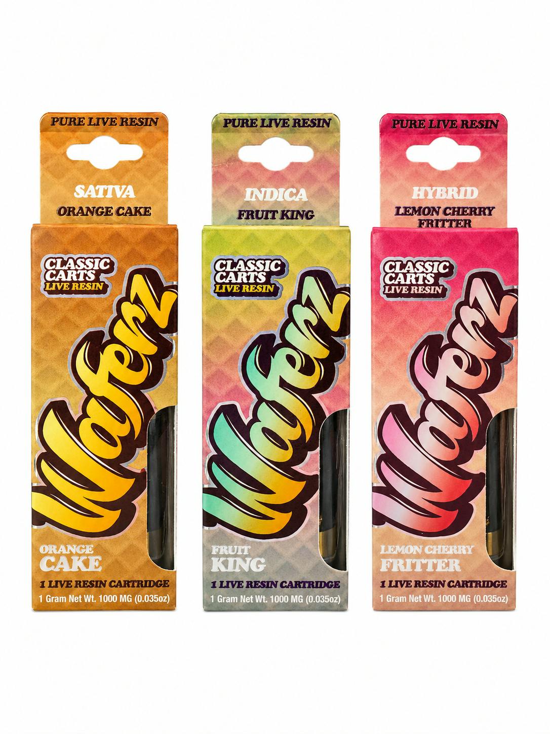 Orange Cake | 1g Live Resin 510 Cartridge cannabis product