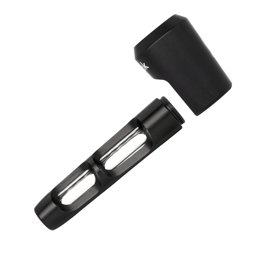 ONGROK Aluminum & Glass Spoon Pipe - Colors Vary | 4.25"