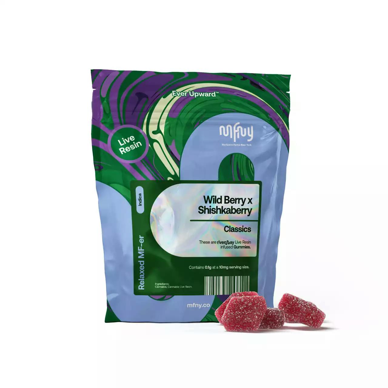 Wild Berry x Shishkaberry | 100mg | 10pk Live Resin Gummies