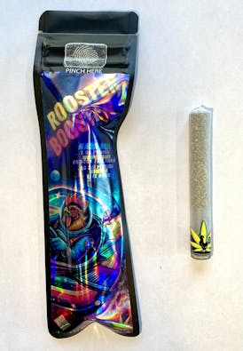 BCF-Rooster Booster 2g Infused Hash Hole- Wonka Bar (Sativa)