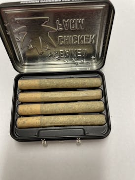 BCF- Doobie Pre-Roll 4 Pack 1G Each (Apple Gushers) Sativa