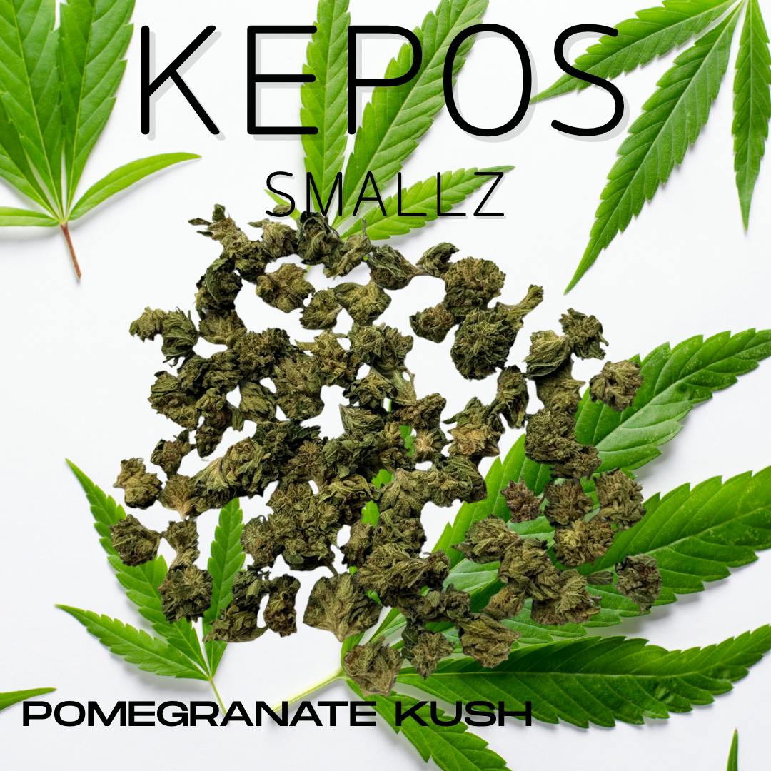 Kepos - Pomegranate Kush 28G - PREMIUM FLOWER SMALLS