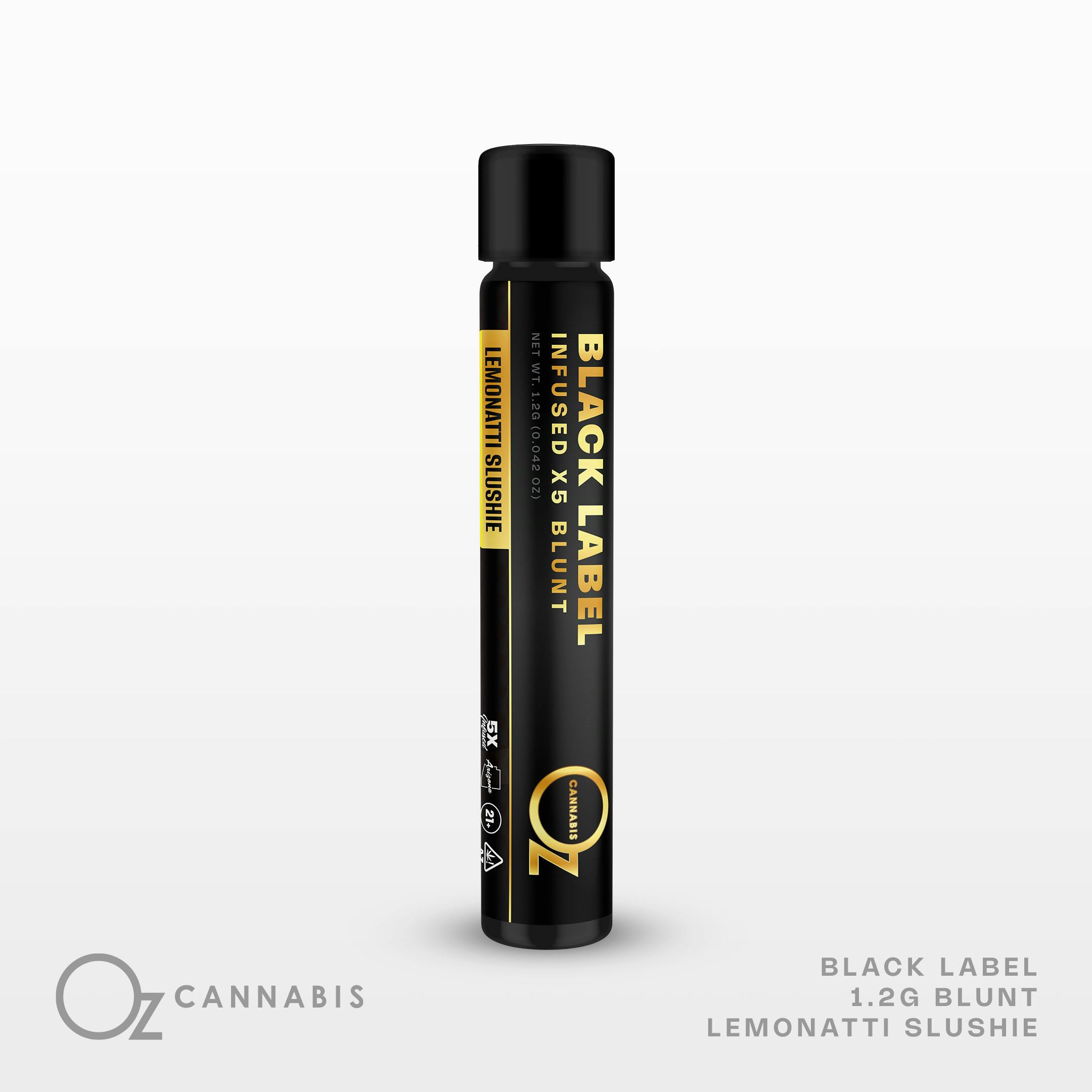 Black Label Infused Blunt 1.2g Lemonatti Slushie