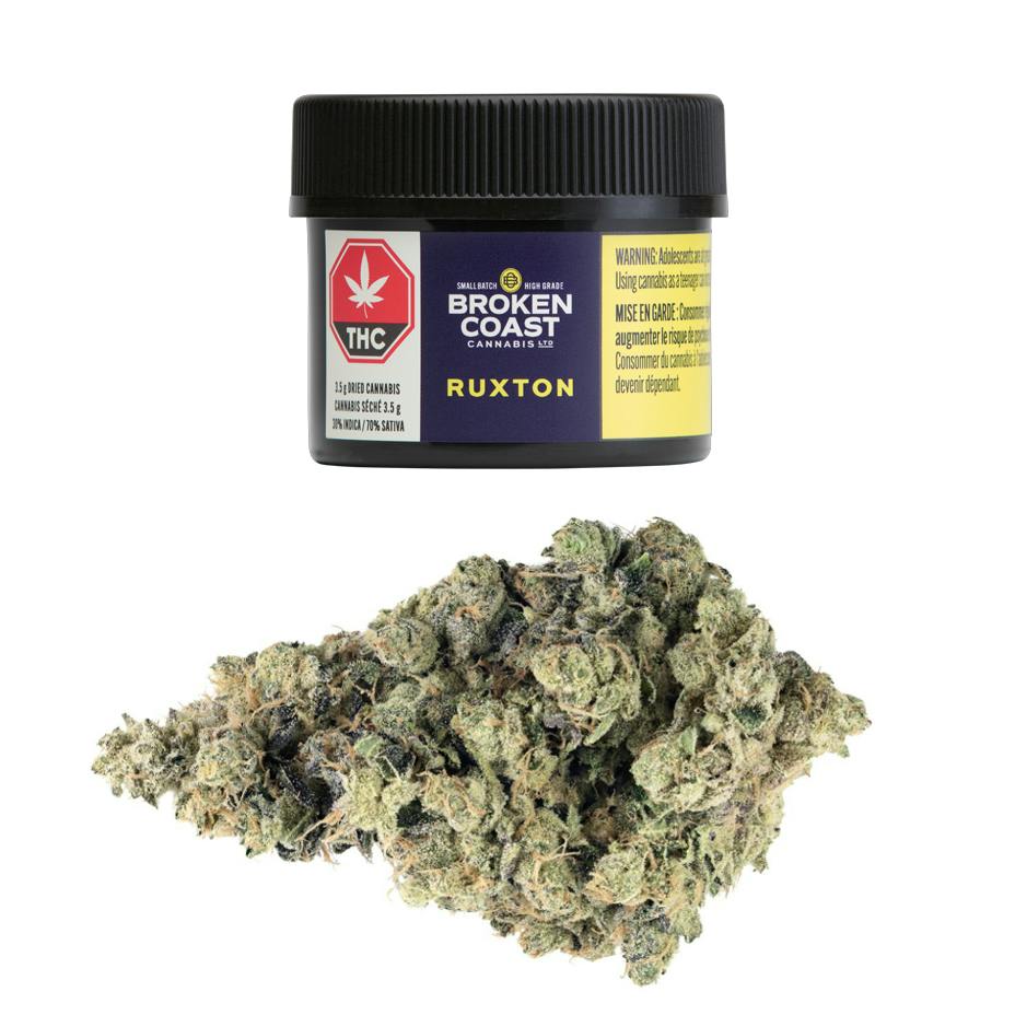 Broken Coast - Sour OG (Ruxton) - Hybrid - 3.5g