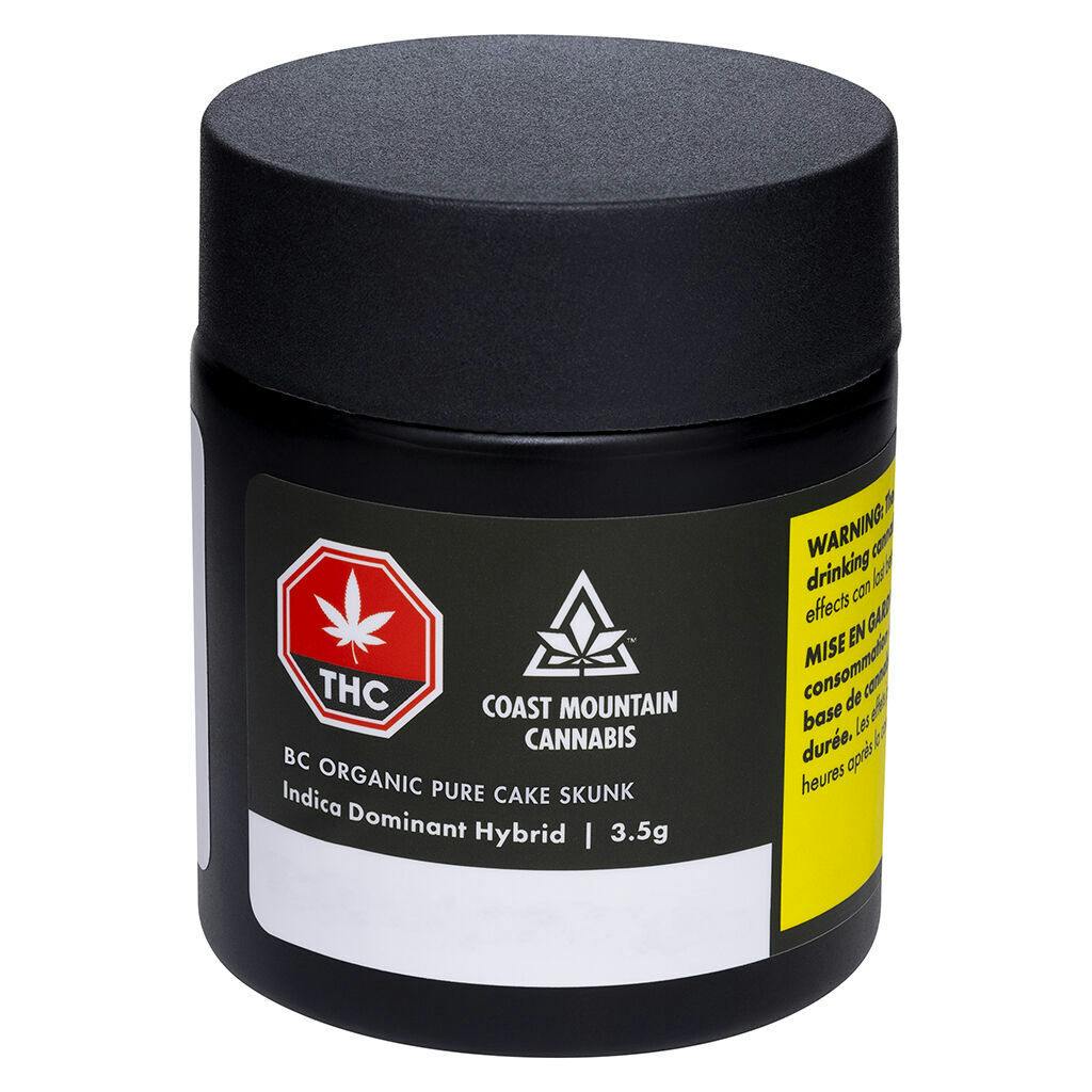 Coast Mountain Cannabis - BC Organic Pure Cake Skunk - Indica - 3.5g