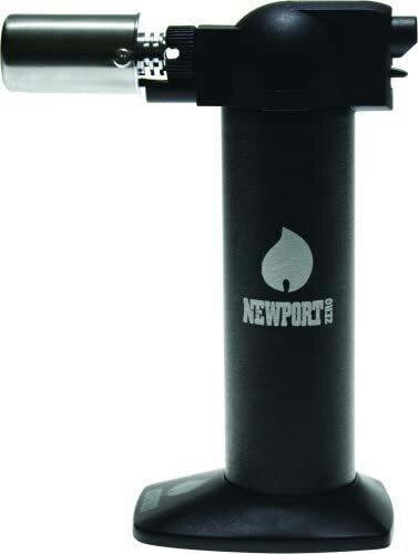 Newport 6" Metal Torch - Black