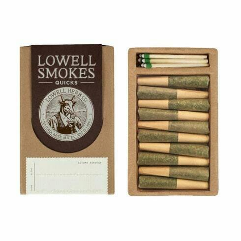 Lowell Quicks Social (S) Mini Preroll 10pk 3.5g