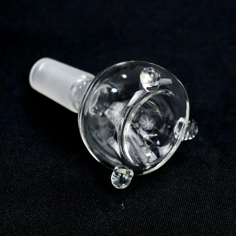 14mm Clear Glass Bowl Male