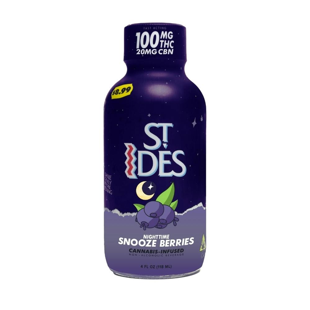 Nighttime Snooze Berries | Non-Carbonated | THC:CBN 100mg:20mg | 4 fl oz
