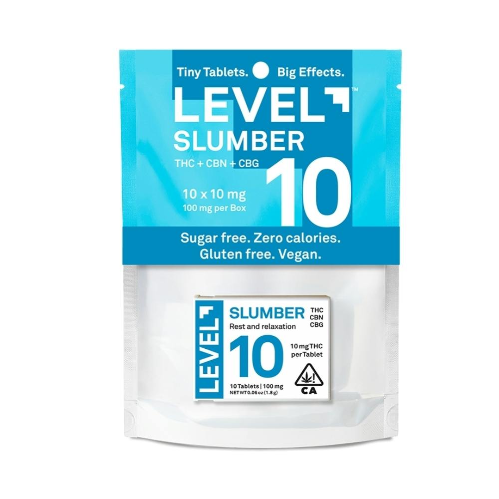 Level 10: Level 10 Slumber THC:CBN:CBG 10:5:3 (I) 10pk Tablet 180mg